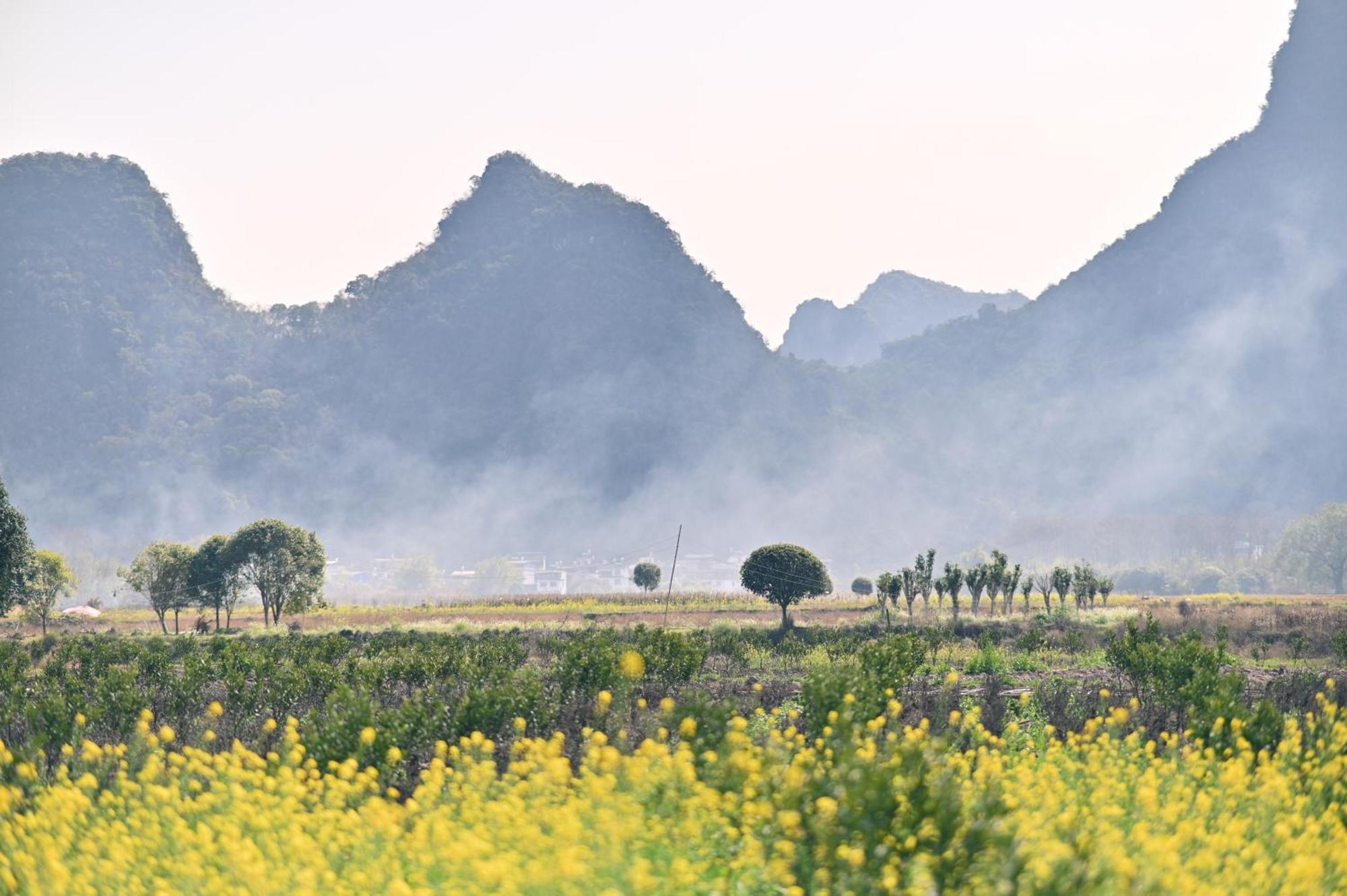 Yangshuo Hillside Homestay Esterno foto